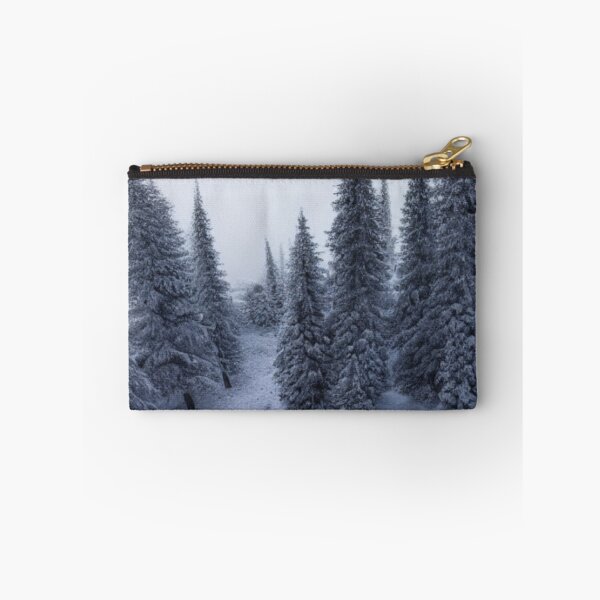 Item preview, Snowy Winter Landscape Snow Covered Trees Abstract  designed and sold by AYACHI90.