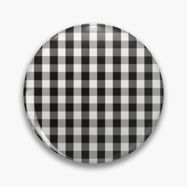 Item preview, Achromo Cali-BW Buffalo Plaid by Bossy Cat Home designed and sold by BossyCatHome.