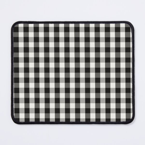 Item preview, Achromo Cali-BW Buffalo Plaid by Bossy Cat Home designed and sold by BossyCatHome.