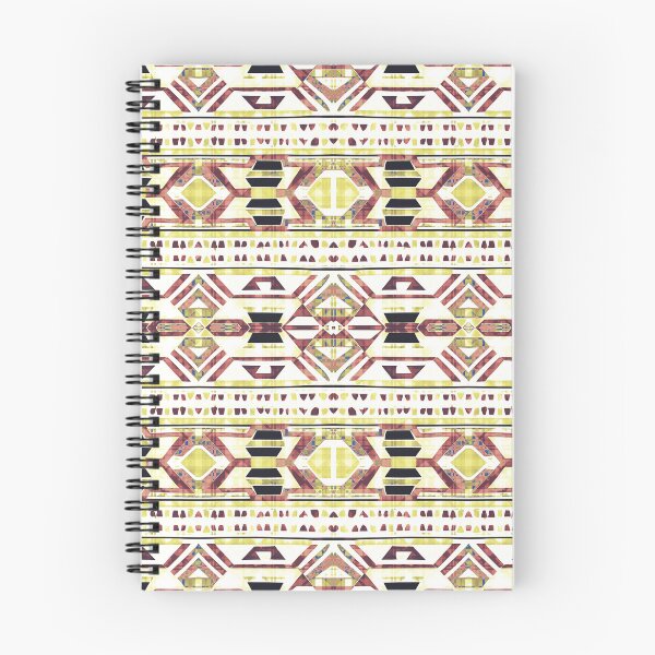 Artikelvorschau, Traditionelles, von Igorot inspiriertes Stammesmuster. Ethnische weiße, gelbe und braune Farben entworfen und verkauft von IlustradoArts.