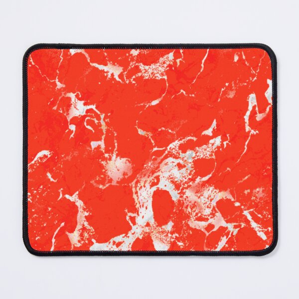 Item preview, Bright Red and White Marble Abstract Design  designed and sold by Paulele.