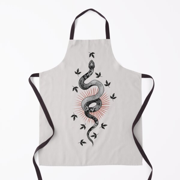 Item preview, snake with leaves designed and sold by atlasbackache.