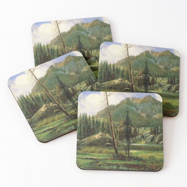 Item preview, Albert Bierstadt-Sierra Nevada Mountains designed and sold by tomorrowsart.