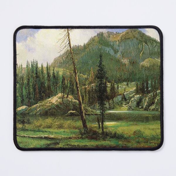 Item preview, Albert Bierstadt-Sierra Nevada Mountains designed and sold by tomorrowsart.