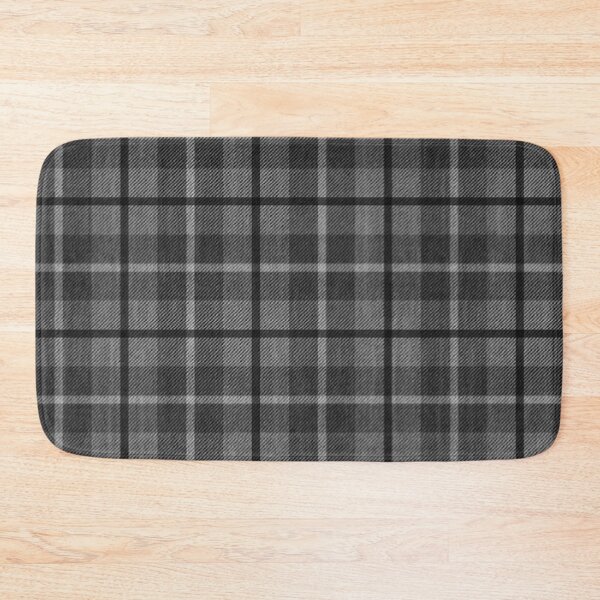 Item preview, Achromo Cali-Charcoal Black Plaid by Bossy Cat Home designed and sold by BossyCatHome.