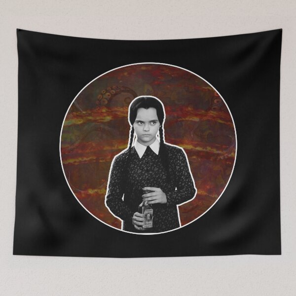 Item preview, Wednesday Addams Hellscape II Digital Art designed and sold by Gogmagosh.