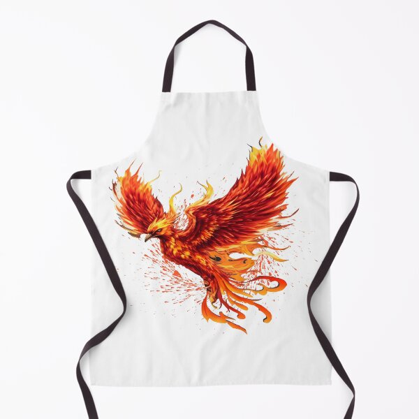 Aperçu de l'œuvre Phoenix Firebird majestueux animal de puissance créée et vendue par Animal-ink.