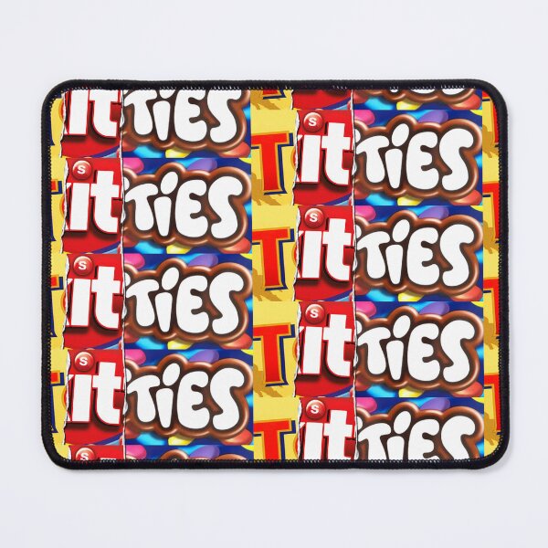 Item preview, Titties Chocolate wrapper art designed and sold by KissingCockatoo.