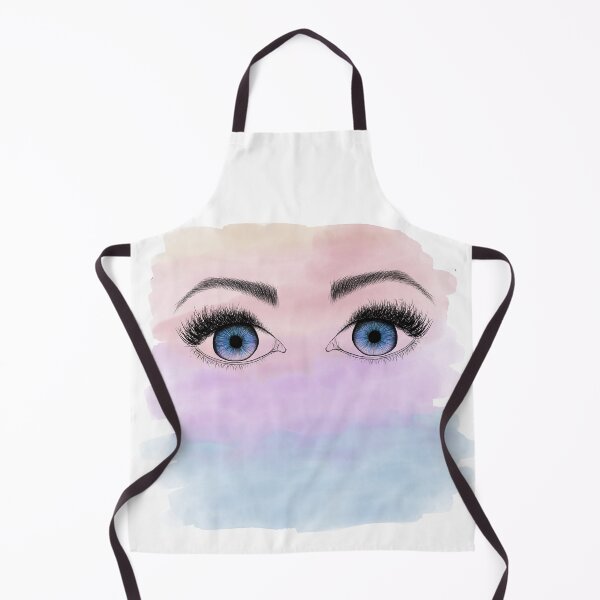 Item preview, Blue eyes on water colour back drop designed and sold by niccdefilippis.