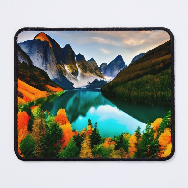 Item preview, Mountain Sunset Artwork designed and sold by The Love Quill.