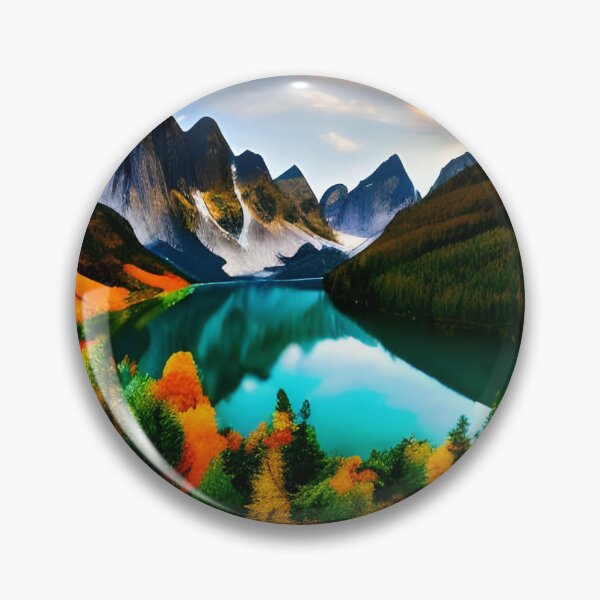 Item preview, Mountain Sunset Artwork designed and sold by The Love Quill.