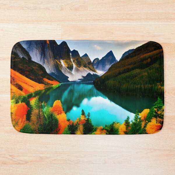Item preview, Mountain Sunset Artwork designed and sold by The Love Quill.
