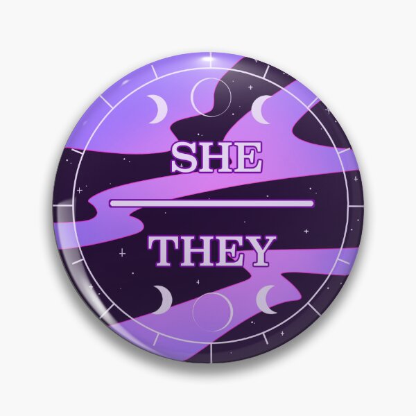Item preview, She/They Twilight designed and sold by Cabbaged-Coffee.