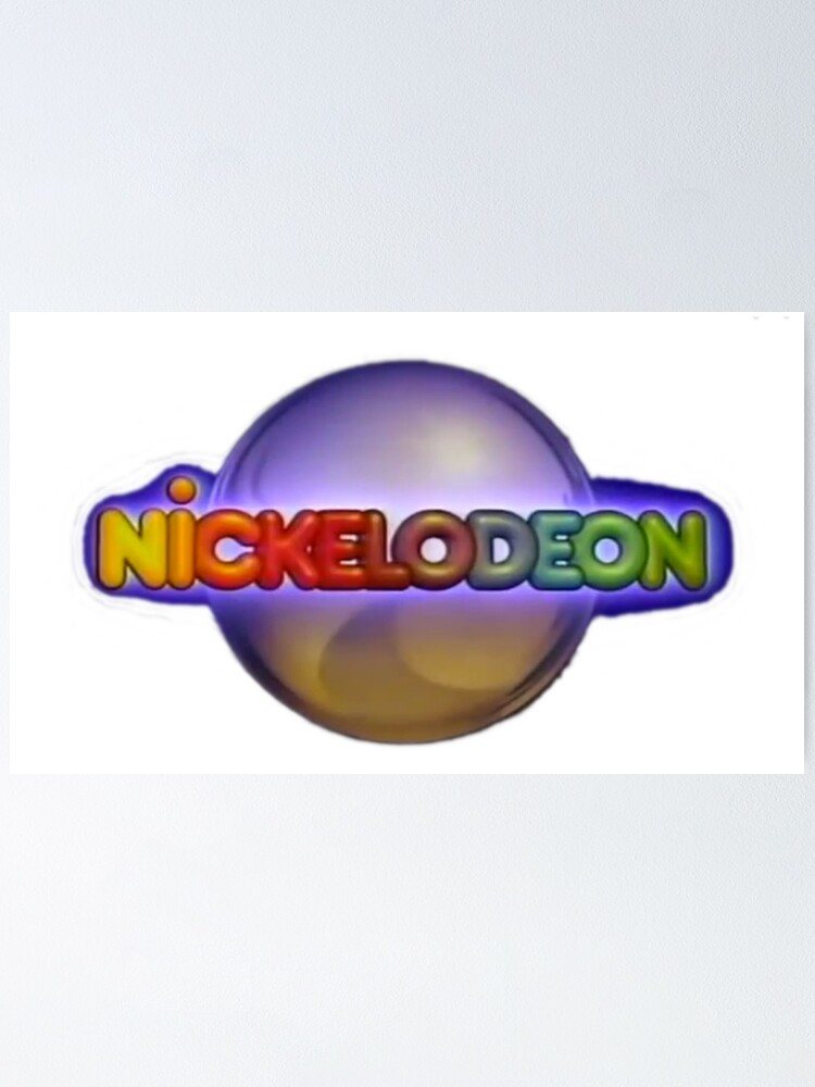 Nickelodeon Silver Ball Retro 80s | Poster