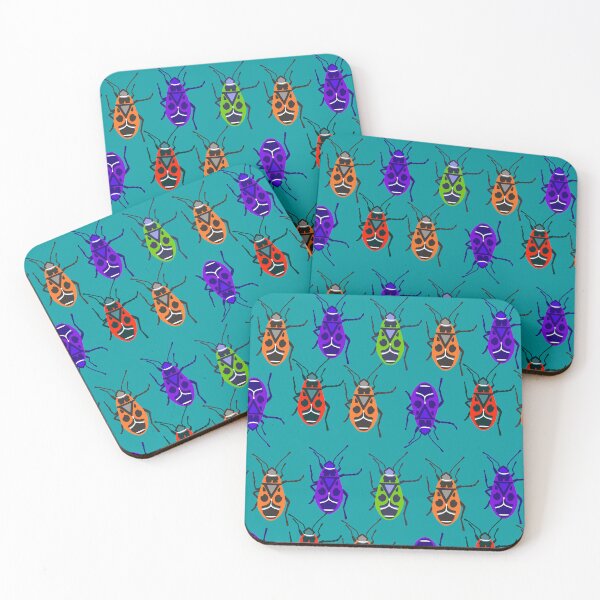 Item preview, Funny bugs pattern designed and sold by stavina.