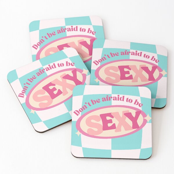 Item preview, Don't be Afraid to Be Sexy Cute Print designed and sold by Femme Pastel Collective.