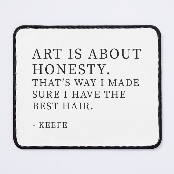 Item preview, ART IS ABOUT HONESTY.  designed and sold by corbrand.
