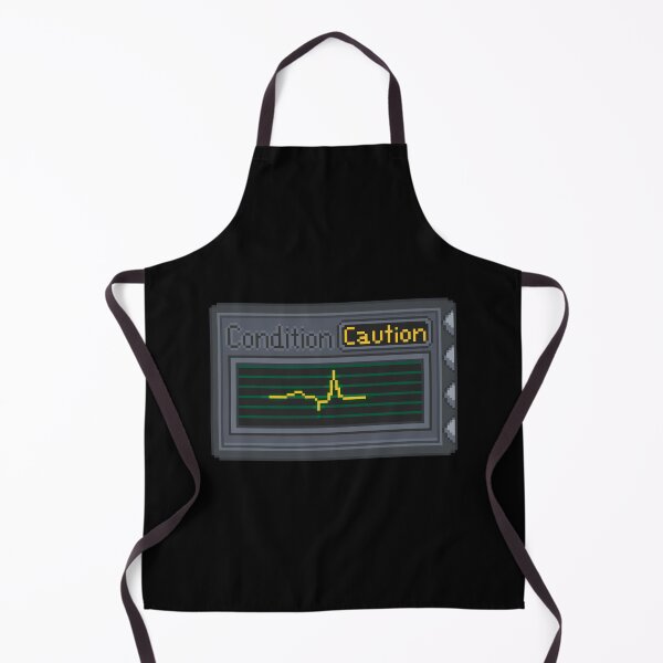 Item preview, Resident Evil Caution Pixel Art designed and sold by AlleenasPixels.