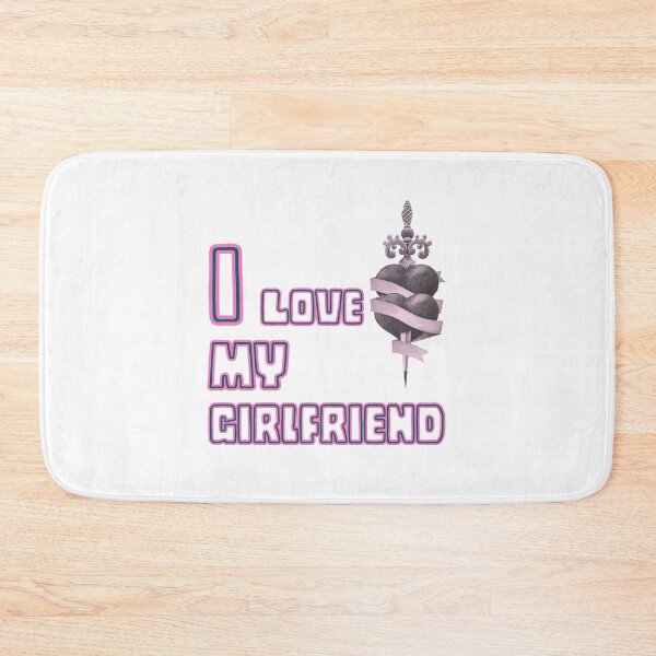 Item preview, I Love My Girlfriend Legendary Style : Love Quote designed and sold by QuotezArtist.