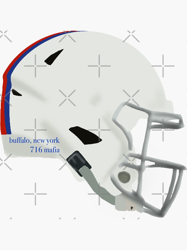 Buffalo Bills mascot Sticker for Sale by vectrus