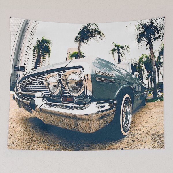 Item preview, Chevy Impala Poster - Classic American Muscle Car Art designed and sold by Road To Track.