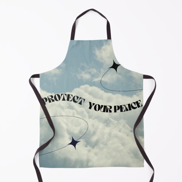 Item preview, Protect Your Peace Blue Sky Art Print designed and sold by Femme Pastel Collective.