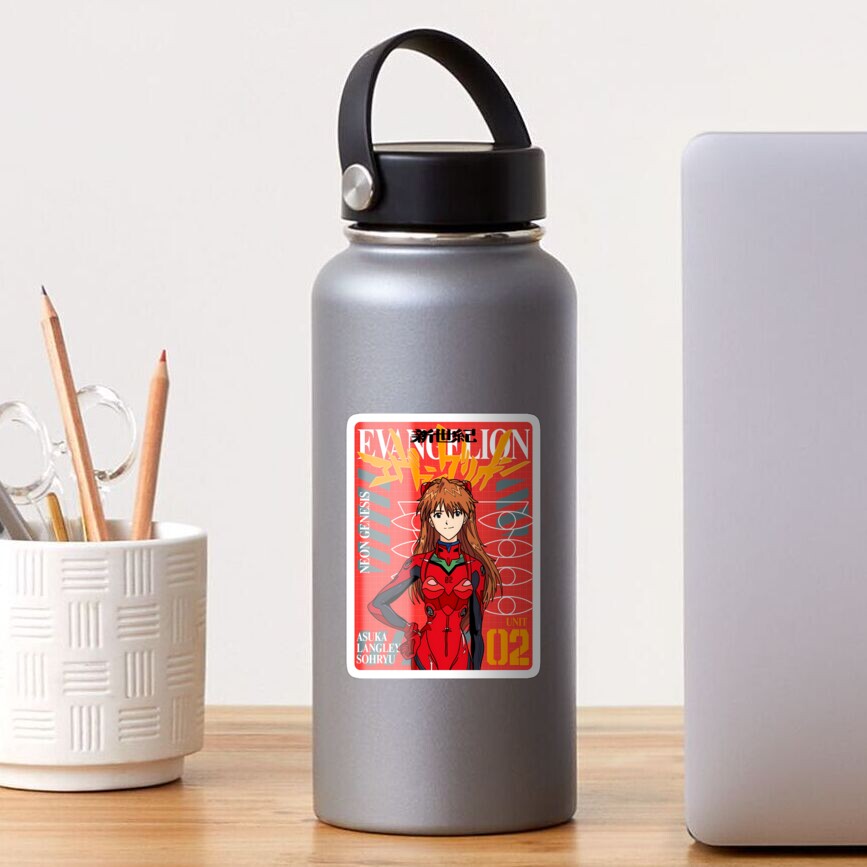 Neon Genesis Evangelion Metal Thermos Water Bottle – Anime Zakka