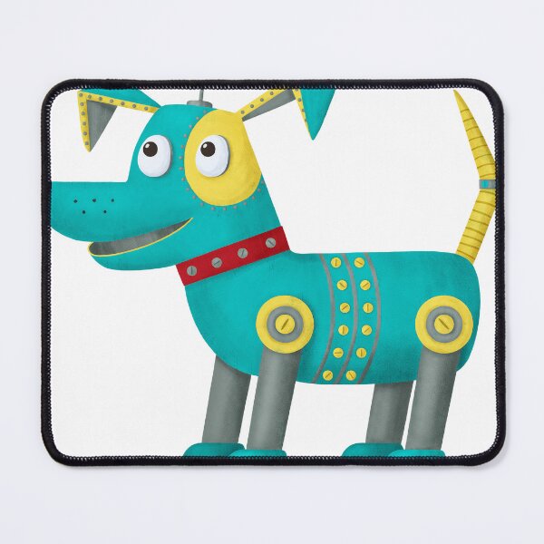 Item preview, cute robot dog designed and sold by arts2you.