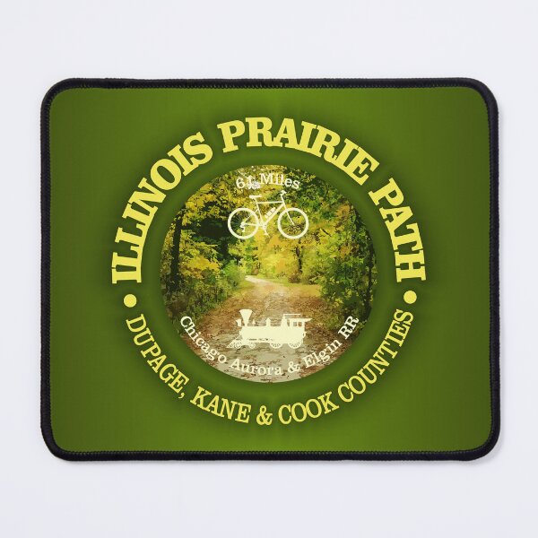 Item preview, Illinois Prairie Path (cycling c) designed and sold by curranmorgan.
