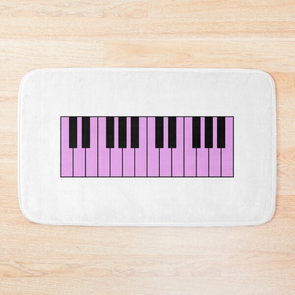 Item preview, Piano keyboard pink designed and sold by Inspirationmotivation.