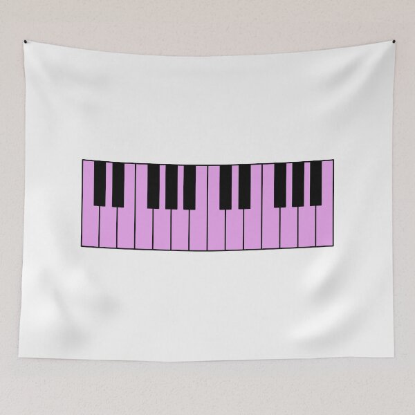 Item preview, Piano keyboard pink designed and sold by Inspirationmotivation.