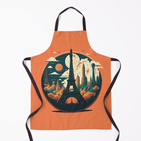Item preview, Circular fanatasy Paris with Eiffel Towers designed and sold by ai-miilk.