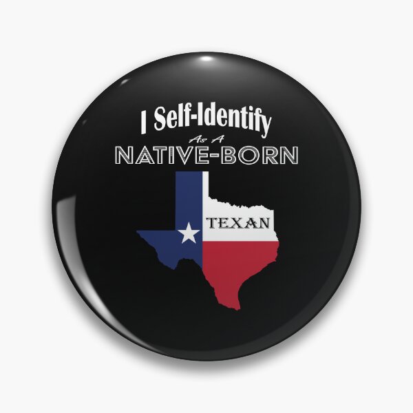 Item preview, Self-Identified Texan (White Letters) designed and sold by Catie Lipsey.