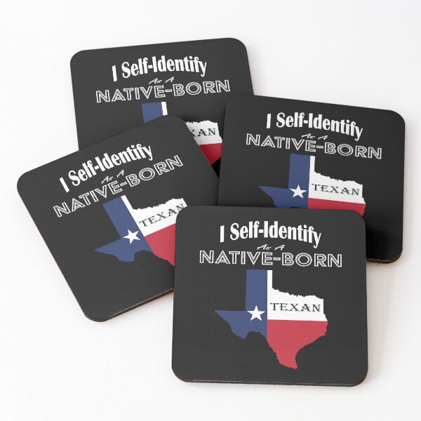 Item preview, Self-Identified Texan (White Letters) designed and sold by Catie Lipsey.