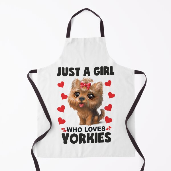 Item preview, Just A Girl Who Loves Yorkies, Funny Yorkie Puppy Sayings,Yorkshire Terrier, Yorkie, Yorkie Owner Gifts, Gift Ideas For A Yorkie Lover designed and sold by PRINTED ..