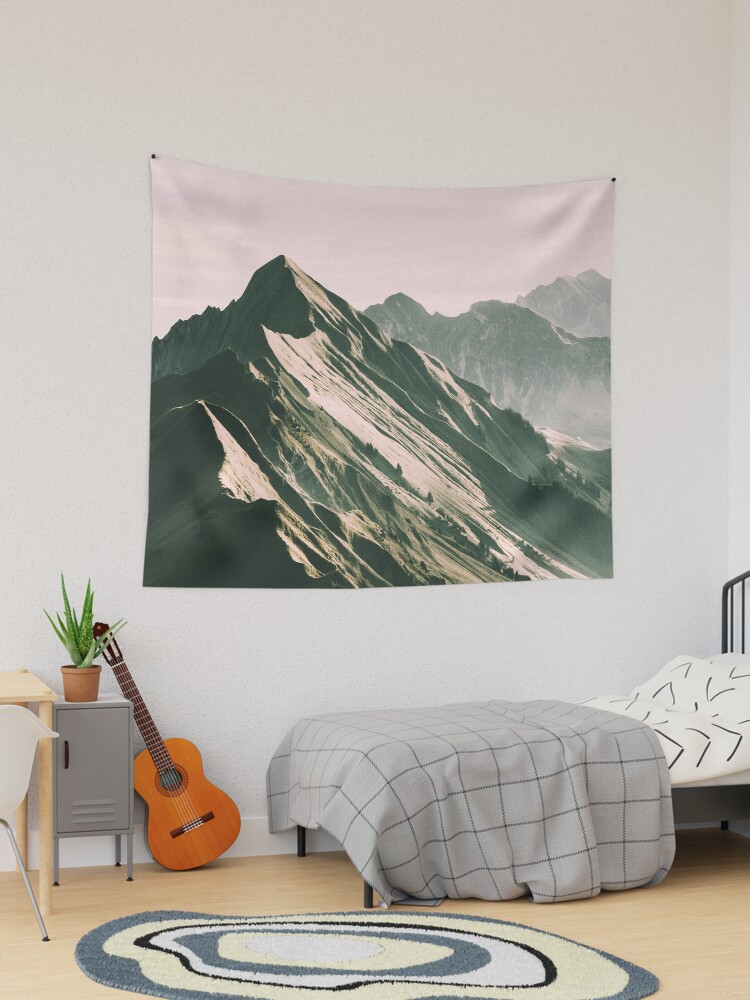 Thumbnail 1 of 3, Tapestry, Mountains designed and sold by fempreneurco.