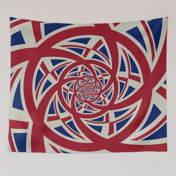 Item preview, Union Jack  Spiral Vintage designed and sold by MarkArtDesignUK.