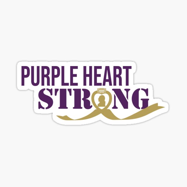 Purple and Gold PH Strong Sticker