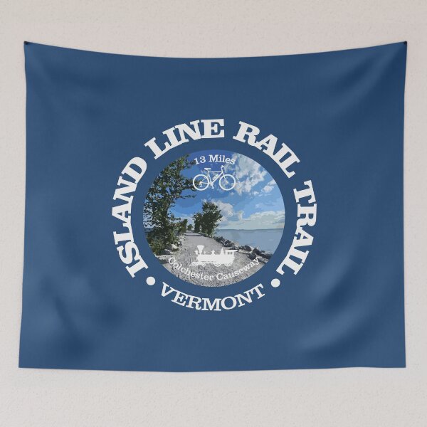 Item preview, Island Line Rail Trail (cycling c) designed and sold by curranmorgan.