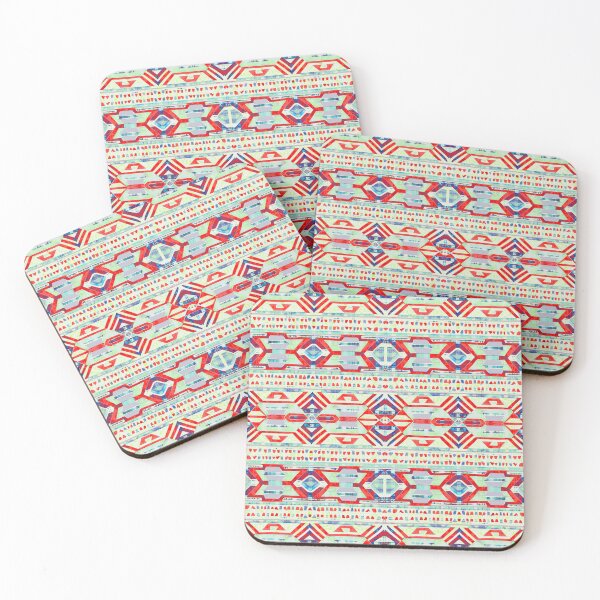 Item preview, Traditional Igorot-inspired tribal pattern. Ethnic Multi color designed and sold by IlustradoArts.