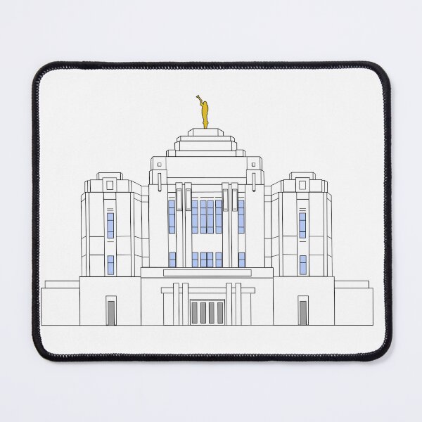 Item preview, Meridian Idaho LDS Temple Sketch designed and sold by ashlynngreen.