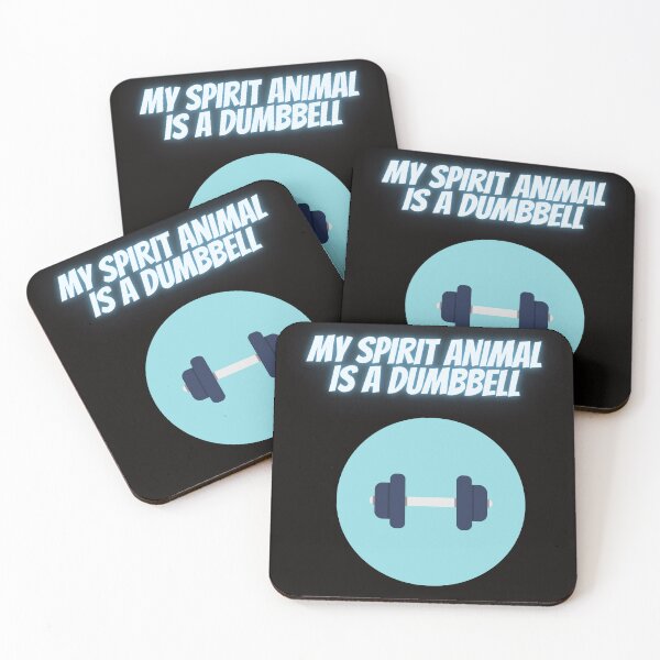 Item preview, My spirit animal is a dumbbell designed and sold by senouz.