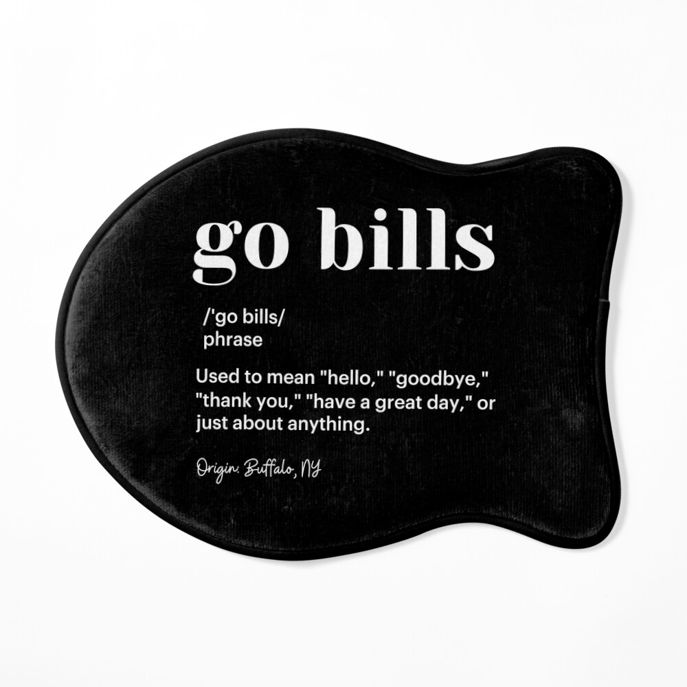 GO BILLS Definition Wall Art Buffalo Bills PRINTABLE Instant 