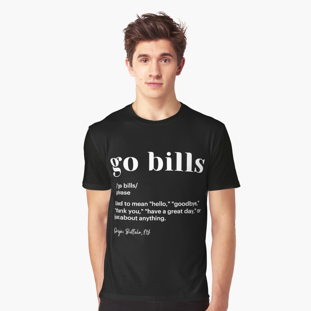 Go Bills Definition Buffalo Bills Unisex Cotton T-Shirt