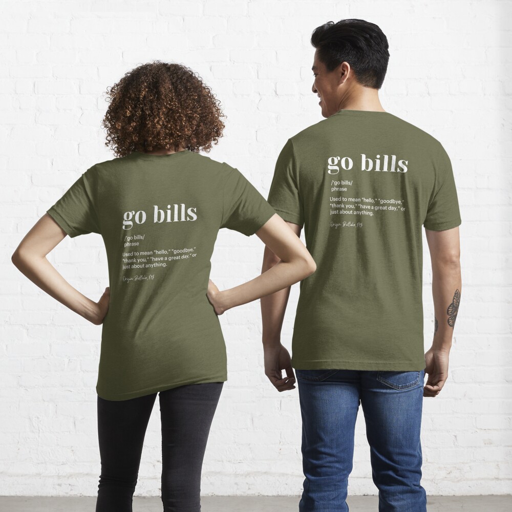 Go Bills Definition Buffalo Bills Unisex Cotton T-Shirt