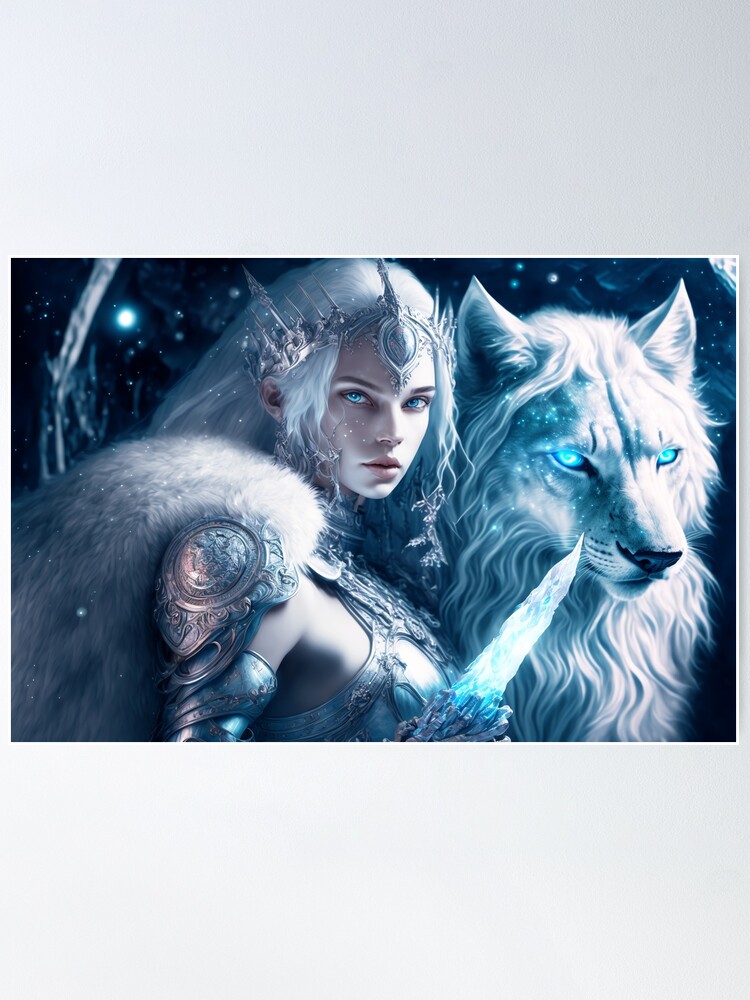 Beautiful Girl & Fox Diamond Painting