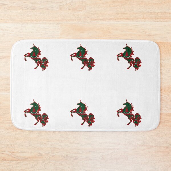 Item preview, Christmas knitted texture with a unicorn designed and sold by Route51.