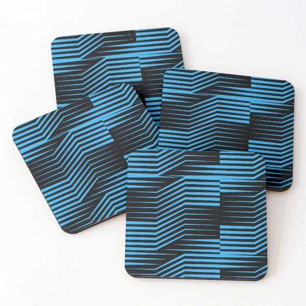 Item preview, Turquoise Vanish Path Pattern designed and sold by Mark Cannon.