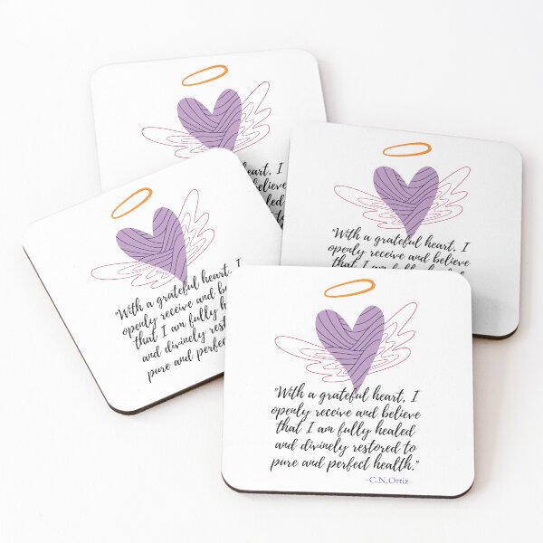 Item preview, Grateful heart and divinely restored designed and sold by JessCarol-Art.