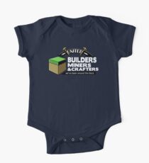 Um den Block gewesen - Minecraft Shirt Baby Body Kurzarm